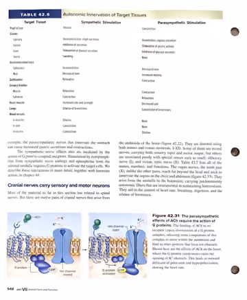 Textbook p. 948: 42.5 The Peripheral Nervous System: Spinal and Cranial Nerves