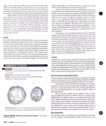 Textbook p. 1036: 46.7 Food Energy, Energy Expenditure, and Essential Nutrients