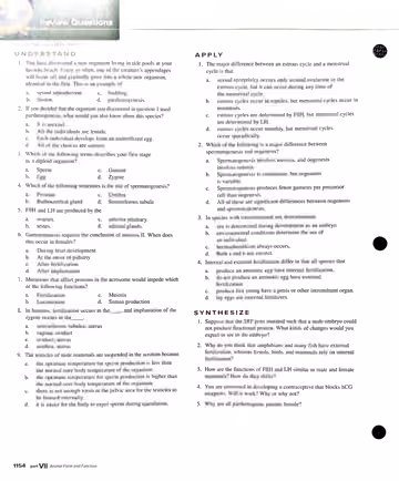 Textbook p. 1154: Review Questions