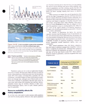 Textbook p. 1231: 54.6 (cont.) Factors That Regulate Populations
