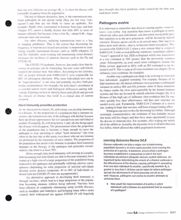 Textbook p. 1237: 54.8 Pandemics and Human Health