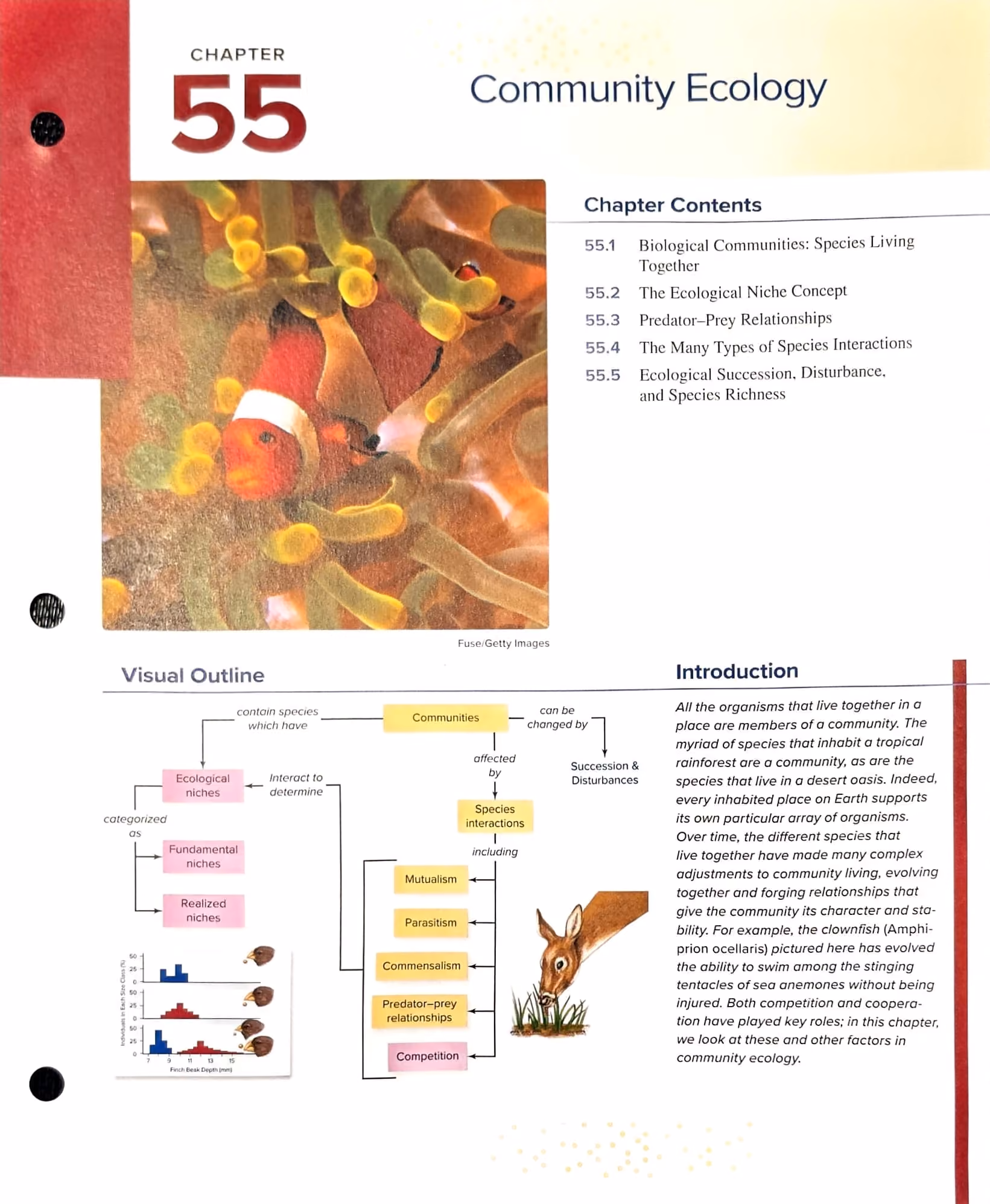 Textbook p. 1241 — Chapter 55 opener: Community Ecology