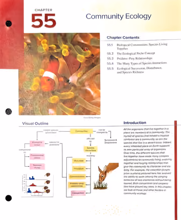 Textbook p. 1241: Chapter 55 opener: Community Ecology