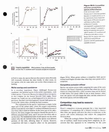 Textbook p. 1245: 55.2 The Ecological Niche Concept (cont.)