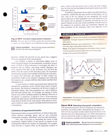 Textbook p. 1247: 55.2 The Ecological Niche Concept (cont.)