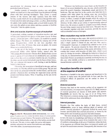 Textbook p. 1253: 55.4 The Many Types of Species Interactions (cont.)