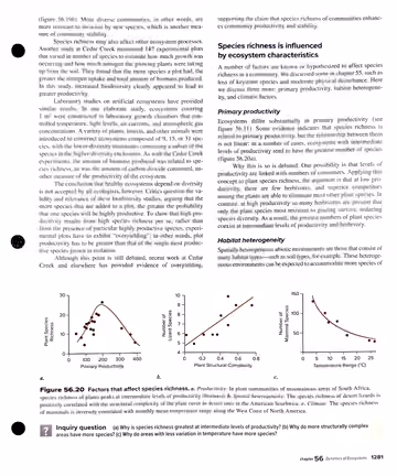Textbook p. 1281: 56.4 Biodiversity and Ecosystem Stability
